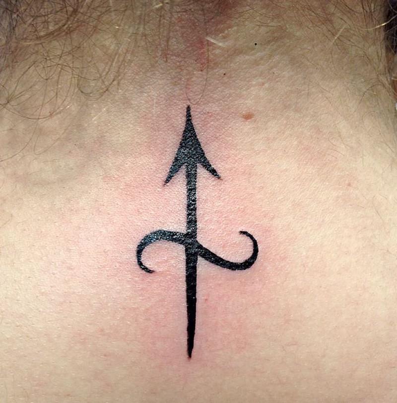 sagittarius symbol tattoo