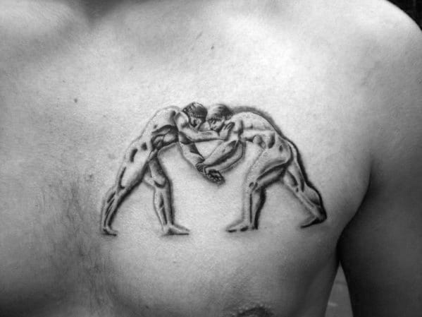 wrestling tattoos