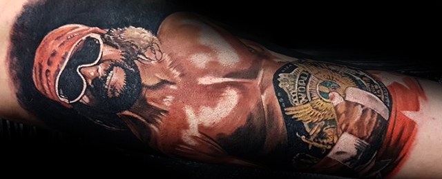 wrestling tattoos